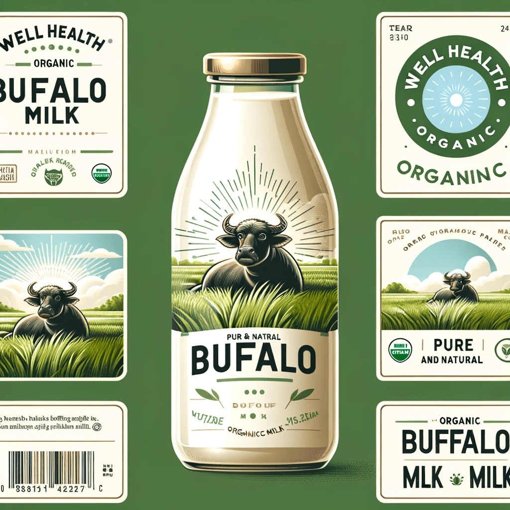 Wellhealthorganic Buffalo Milk Tag: Nature’s Creamy Elixir