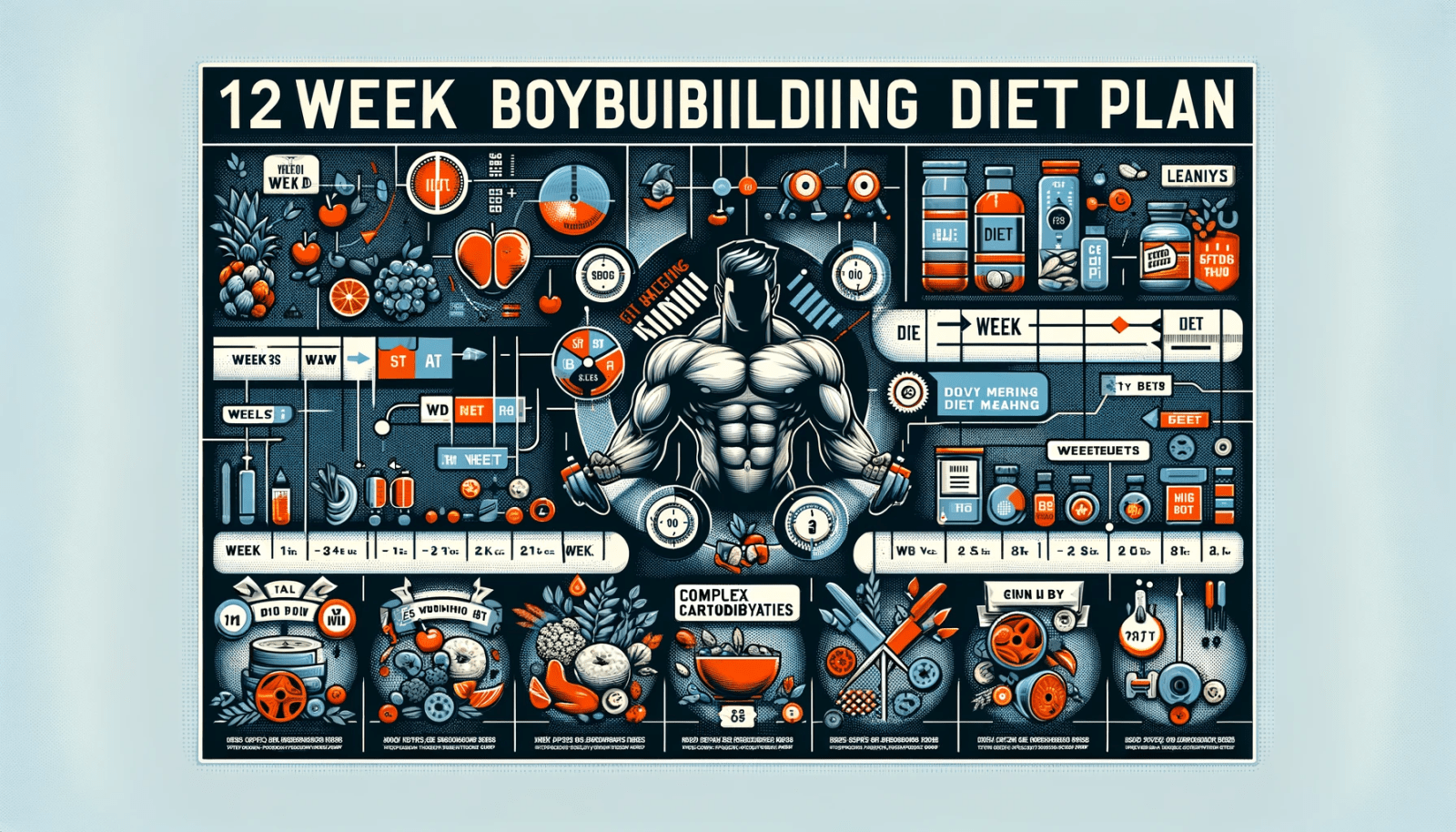 Transform Your Physique: Expert-Driven 12-Week Bodybuilding Cutting Diet Plan